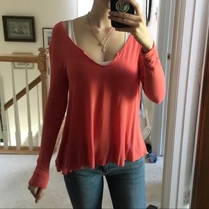 Silence + Noise pink long sleeve